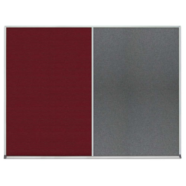 Single Door Radius Corkboard, 18"x24", Bla, UV7000RC-BLACK-SURF